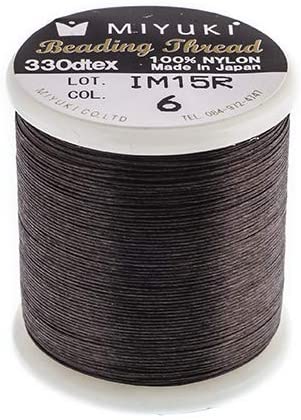 Miyuki Light Khaki #13 Beading Nylon Thread B 330 DTEX 50 Meters