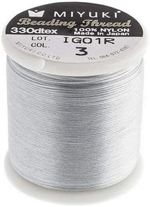 Miyuki Nylon Beading Thread B Green (50m) by Cosplay Supplies