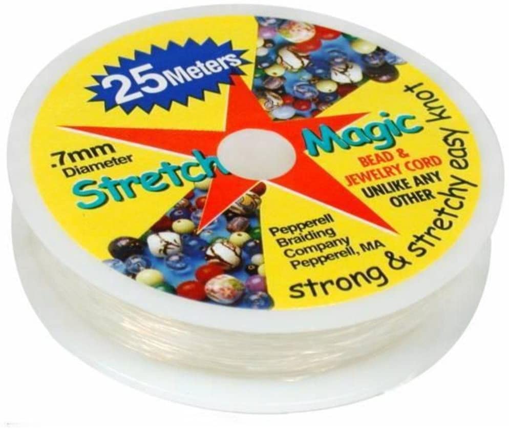 Stretch Magic Elastisch kralenkoord – Transparant, 0,6 mm Stretch Magic Elastisch kralenkoord – Transparant, 0,6 mm