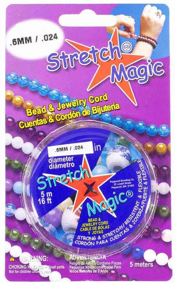 Stretch Magic Bead & Jewelry Cord .5mm 10M - Bead Inspirations