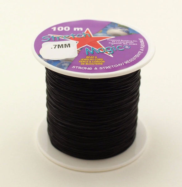 Buy Stretch Magic Bead and Jewelry Cord .5mm 25 Meter Clear Stretch Cord  Online in India 